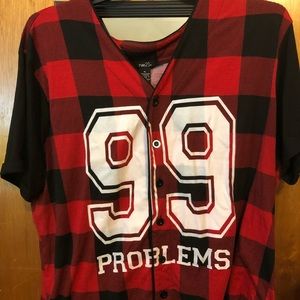 Rue 21 XL Plaid Button Down
